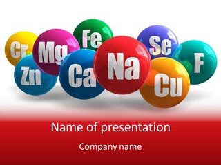 Zinc Table Magnesium PowerPoint Template