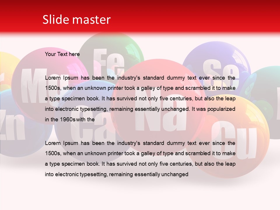 Zinc Table Magnesium PowerPoint Template