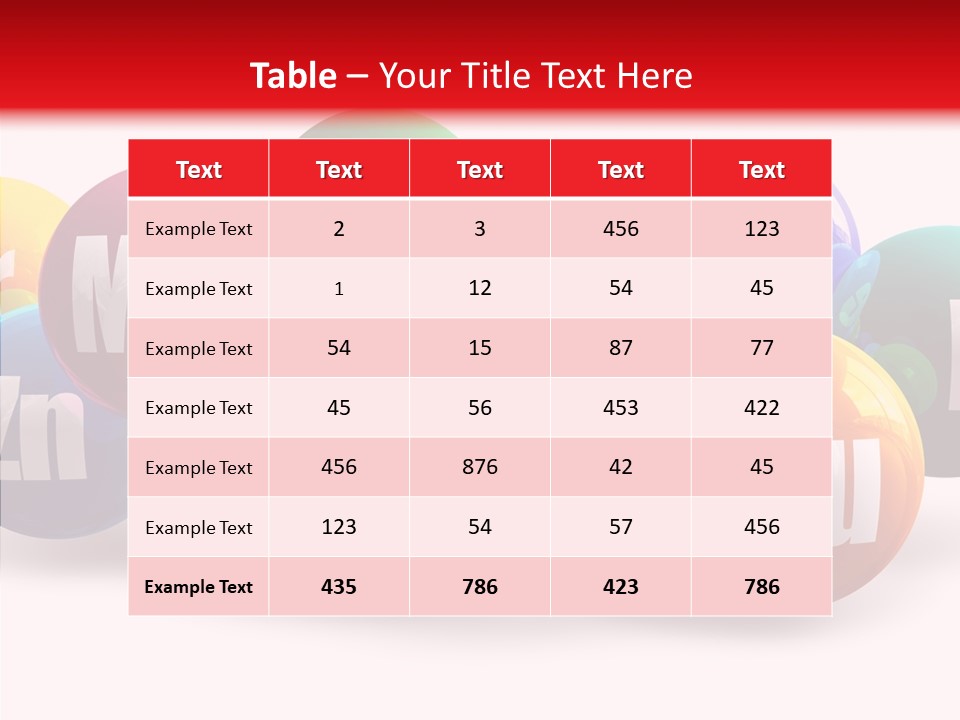 Zinc Table Magnesium PowerPoint Template