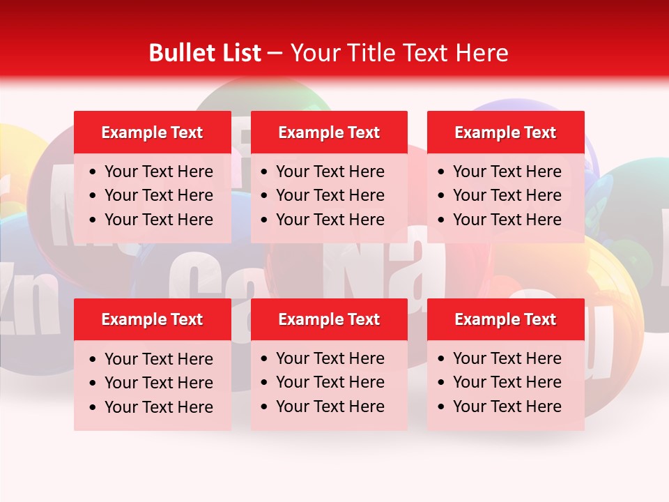 Zinc Table Magnesium PowerPoint Template