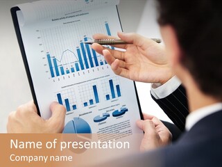 Company White Planning PowerPoint Template