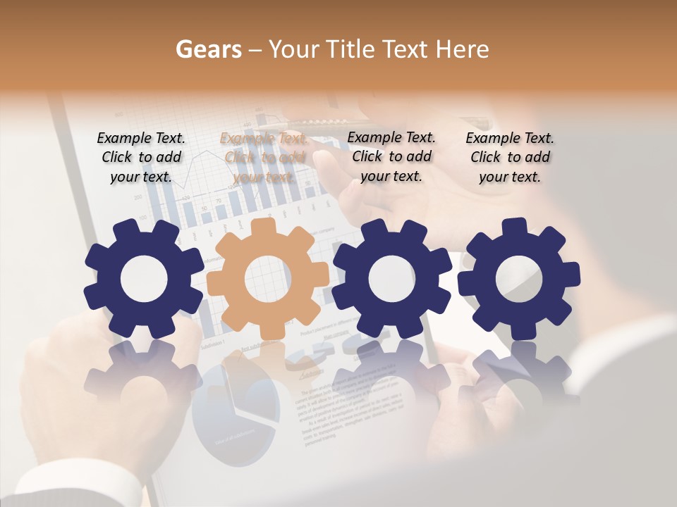 Company White Planning PowerPoint Template