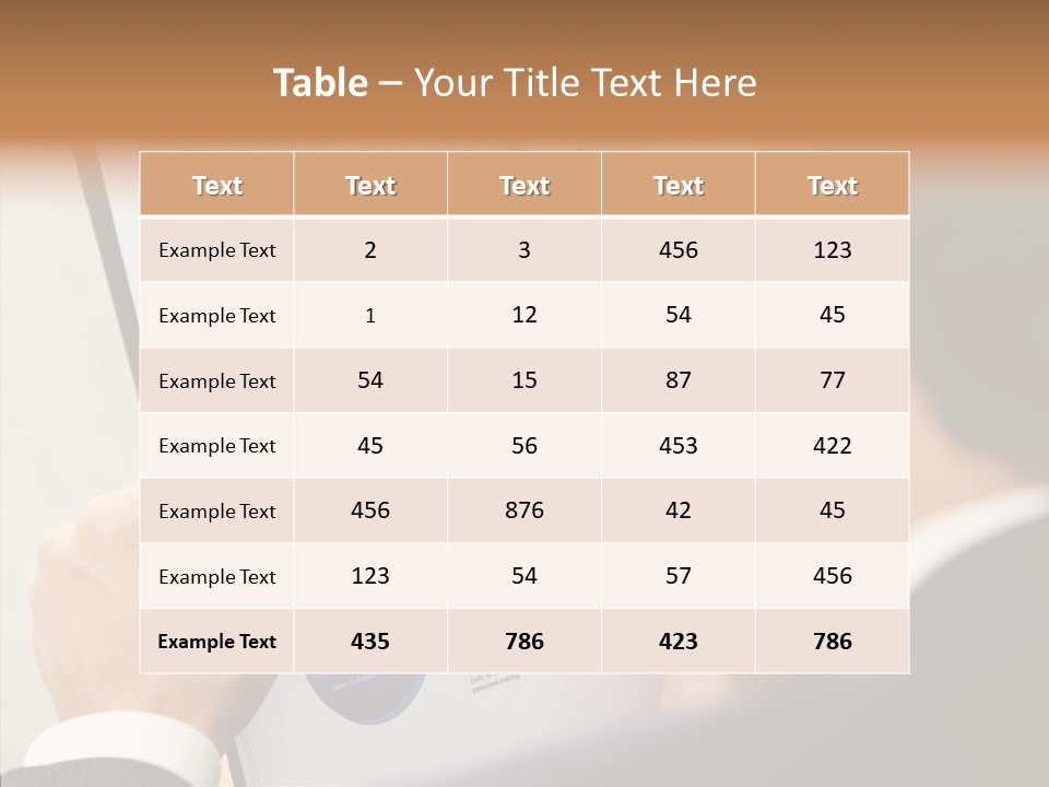 Company White Planning PowerPoint Template