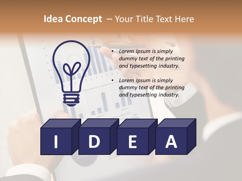 Company White Planning PowerPoint Template