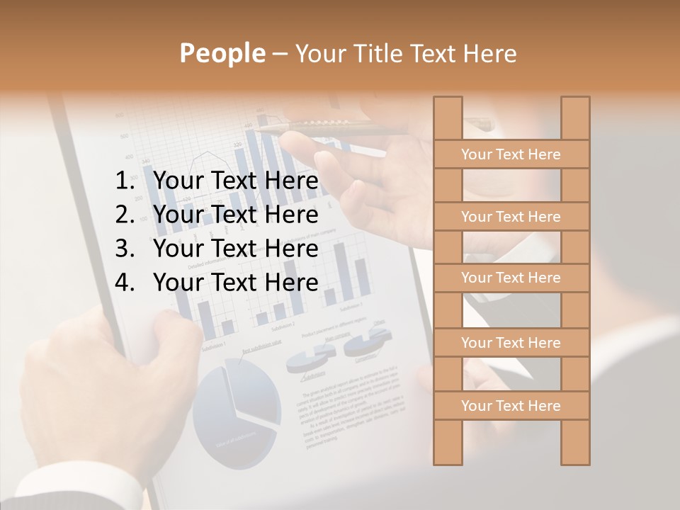 Company White Planning PowerPoint Template