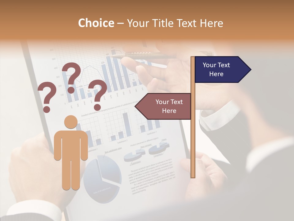 Company White Planning PowerPoint Template