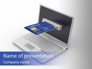 Financial Retail Pay PowerPoint Template