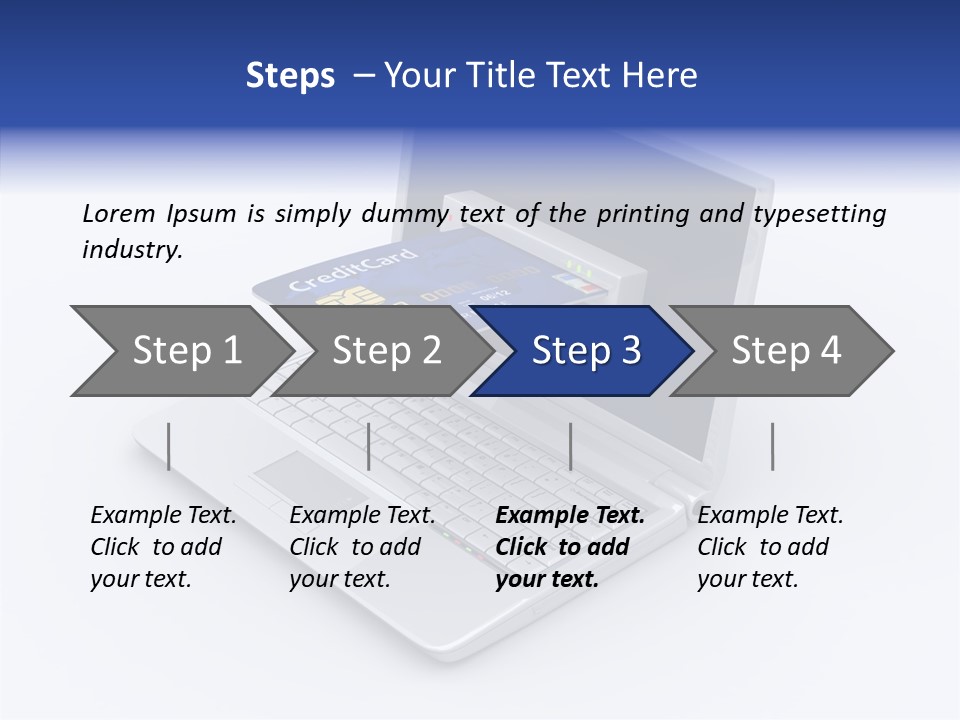 Financial Retail Pay PowerPoint Template