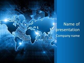 Internet Company Tech PowerPoint Template