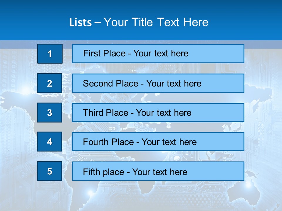 Internet Company Tech PowerPoint Template
