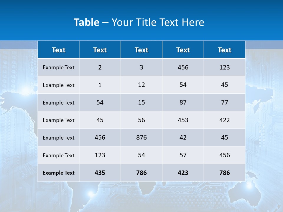 Internet Company Tech PowerPoint Template