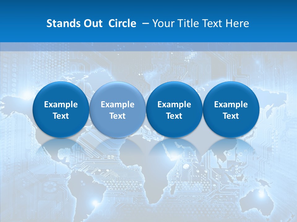 Internet Company Tech PowerPoint Template