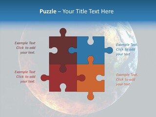 Politics Blue Heat PowerPoint Template