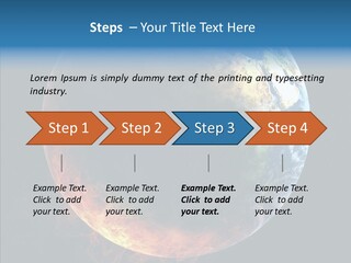 Politics Blue Heat PowerPoint Template