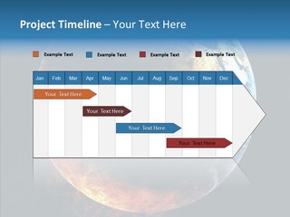 Politics Blue Heat PowerPoint Template