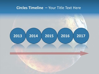 Politics Blue Heat PowerPoint Template