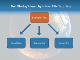 Politics Blue Heat PowerPoint Template