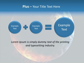 Politics Blue Heat PowerPoint Template