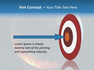 Politics Blue Heat PowerPoint Template