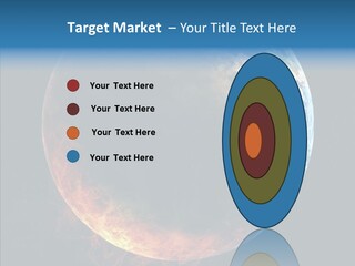 Politics Blue Heat PowerPoint Template