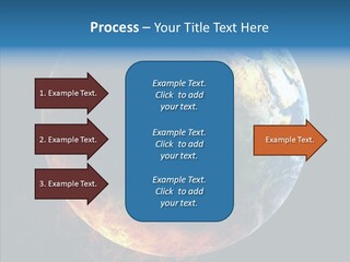 Politics Blue Heat PowerPoint Template