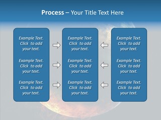 Politics Blue Heat PowerPoint Template