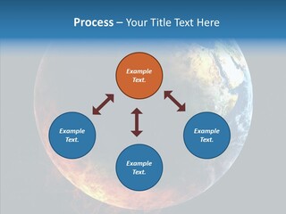 Politics Blue Heat PowerPoint Template