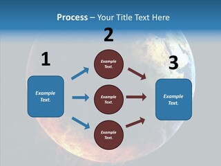 Politics Blue Heat PowerPoint Template