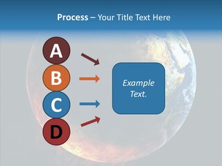 Politics Blue Heat PowerPoint Template