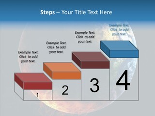 Politics Blue Heat PowerPoint Template