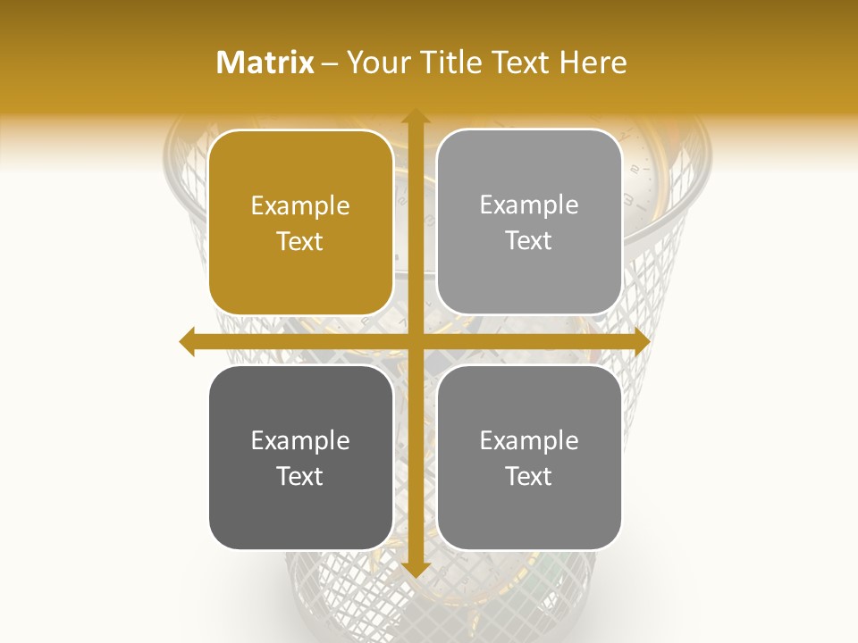 Stress Strategy Lost PowerPoint Template