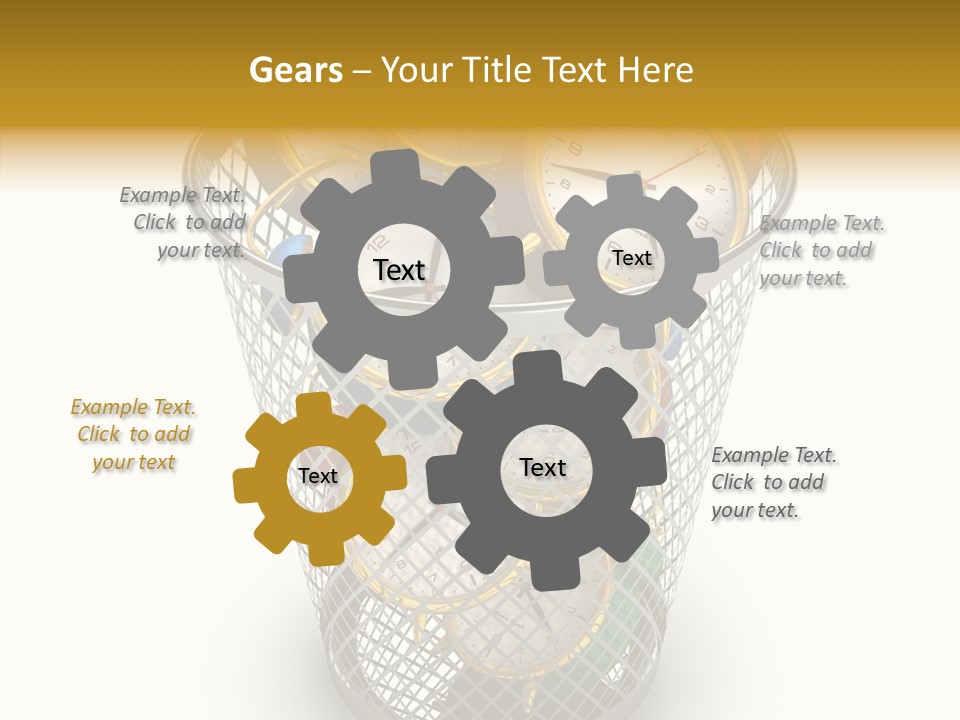 Stress Strategy Lost PowerPoint Template