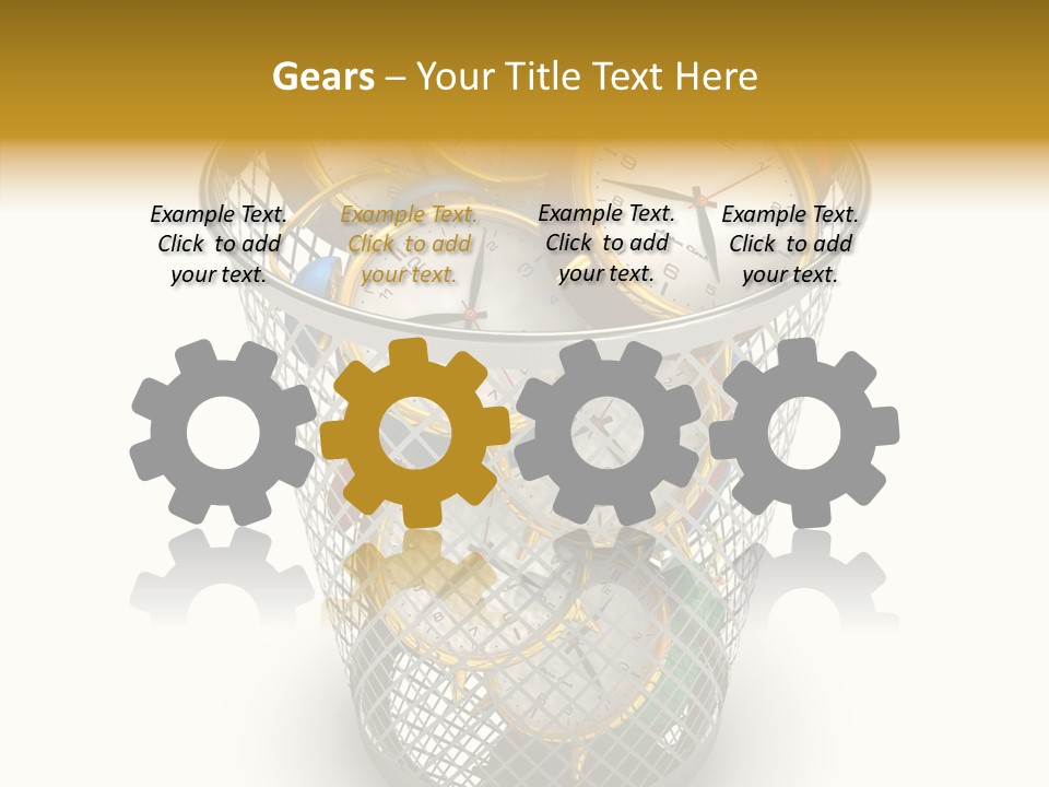 Stress Strategy Lost PowerPoint Template