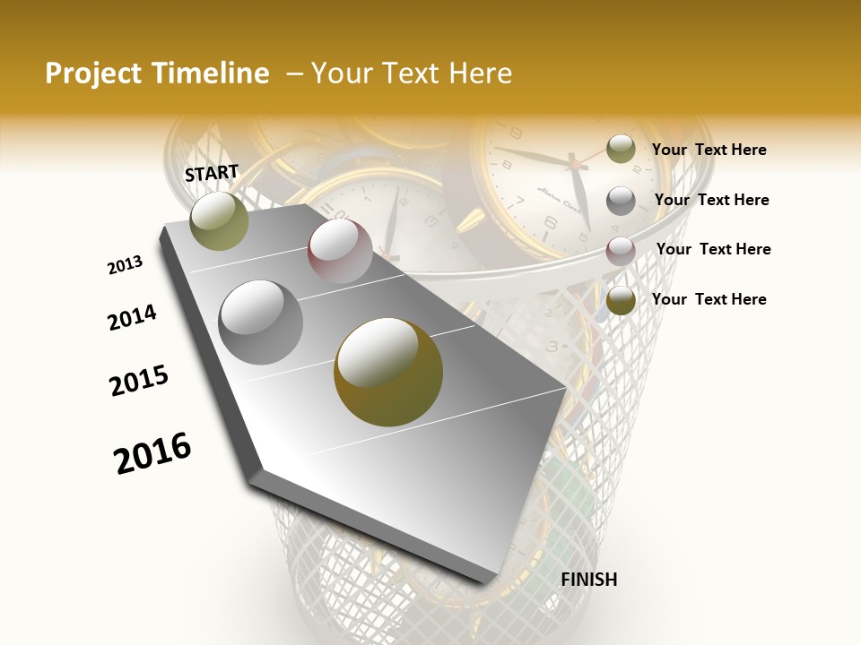 Stress Strategy Lost PowerPoint Template