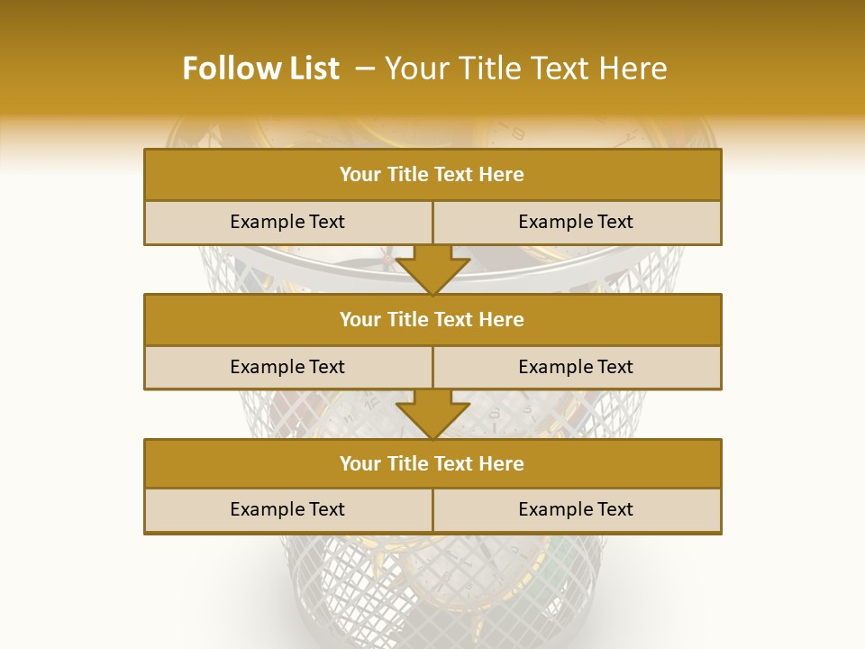 Stress Strategy Lost PowerPoint Template