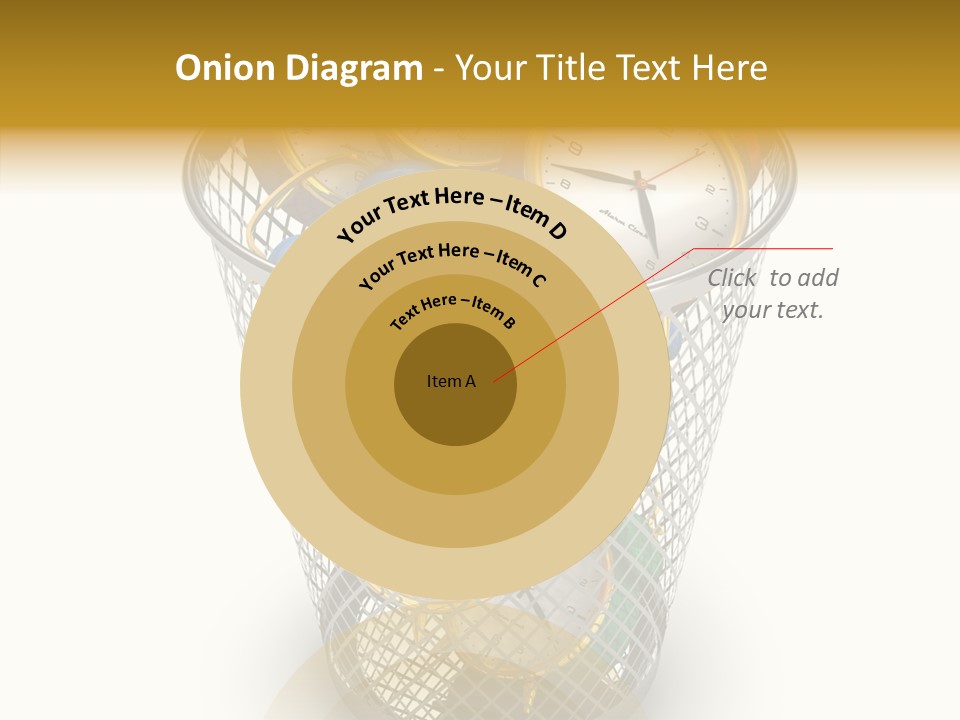Stress Strategy Lost PowerPoint Template