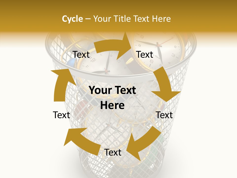 Stress Strategy Lost PowerPoint Template
