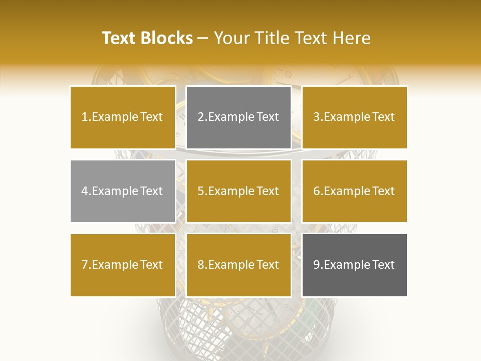 Stress Strategy Lost PowerPoint Template