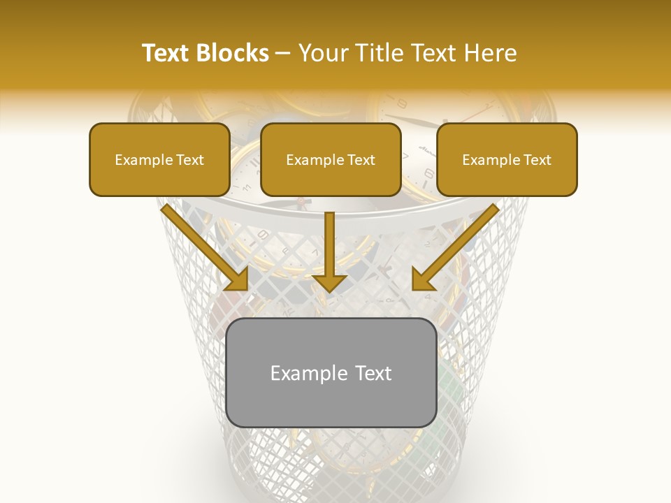 Stress Strategy Lost PowerPoint Template