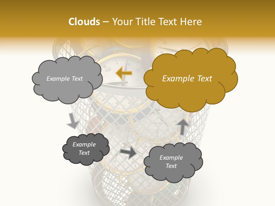 Stress Strategy Lost PowerPoint Template