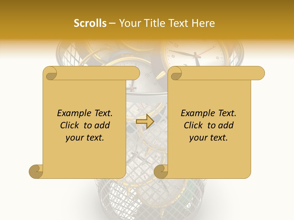 Stress Strategy Lost PowerPoint Template