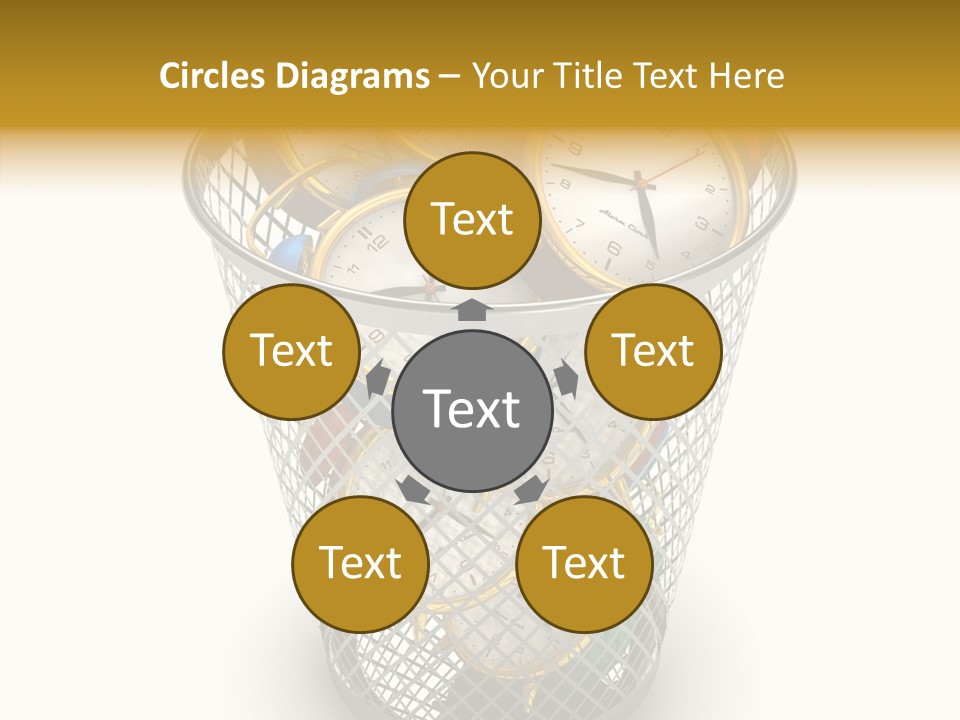 Stress Strategy Lost PowerPoint Template