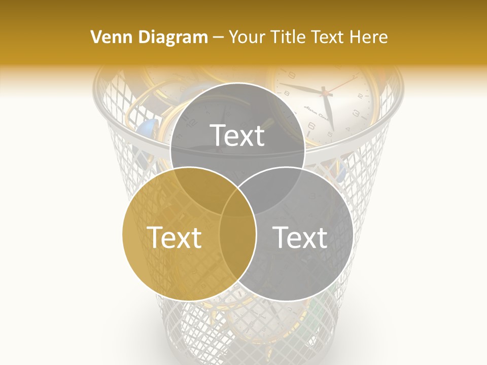 Stress Strategy Lost PowerPoint Template