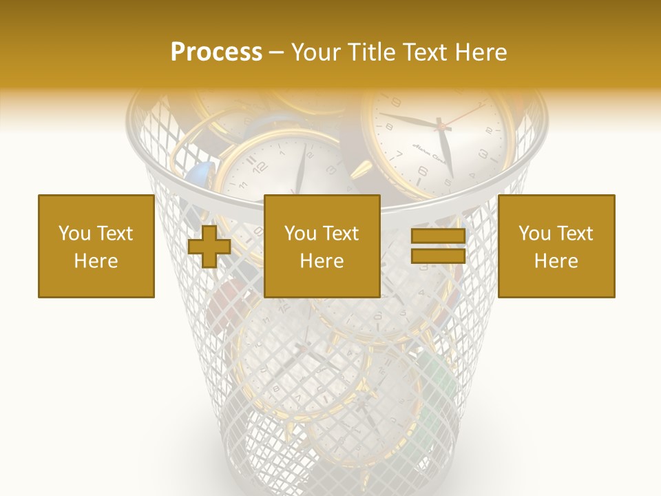 Stress Strategy Lost PowerPoint Template
