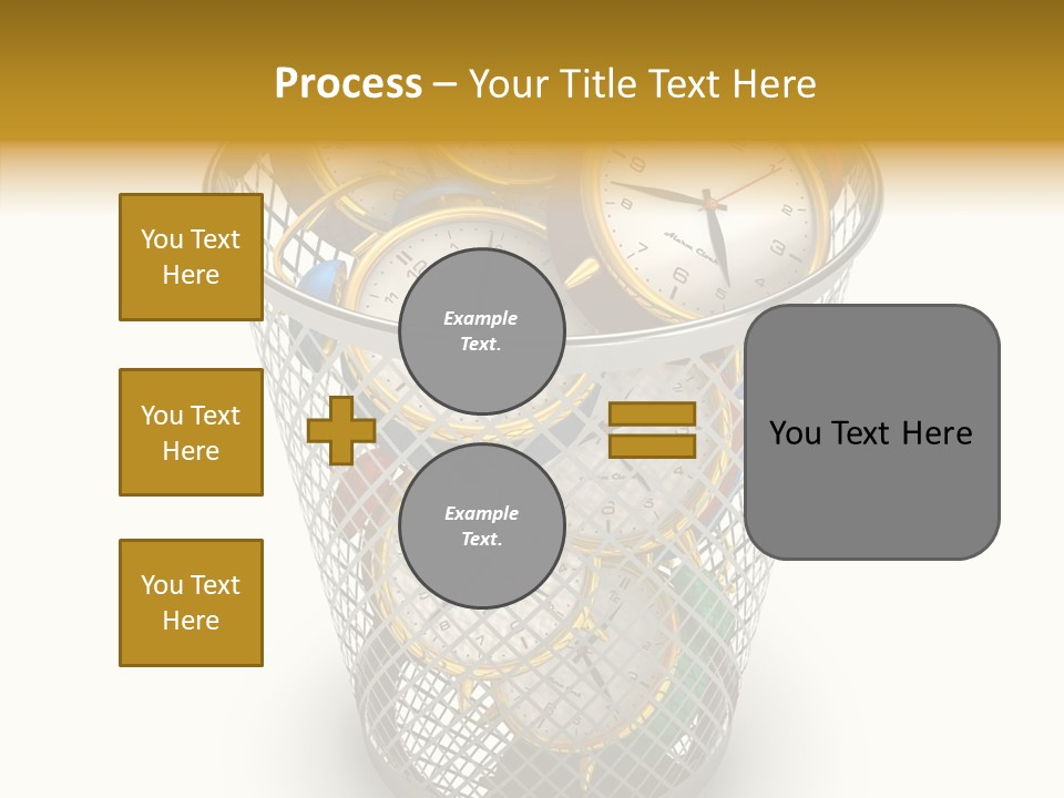 Stress Strategy Lost PowerPoint Template