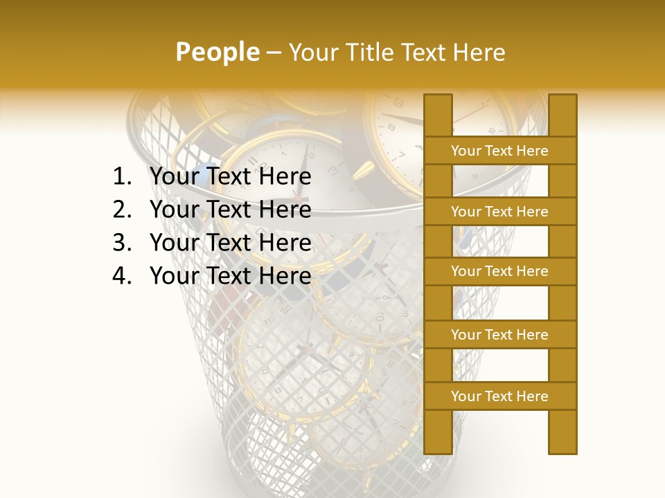 Stress Strategy Lost PowerPoint Template