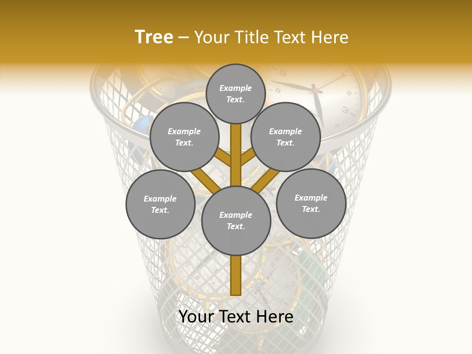 Stress Strategy Lost PowerPoint Template