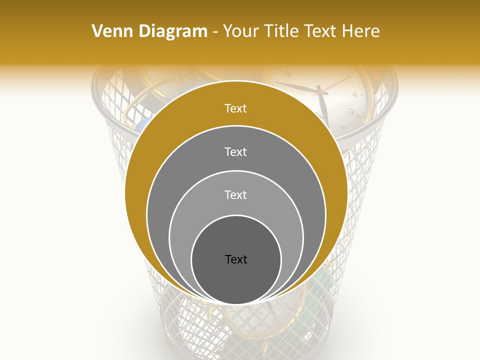 Stress Strategy Lost PowerPoint Template