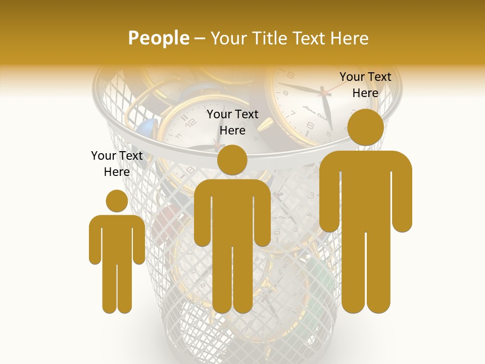 Stress Strategy Lost PowerPoint Template