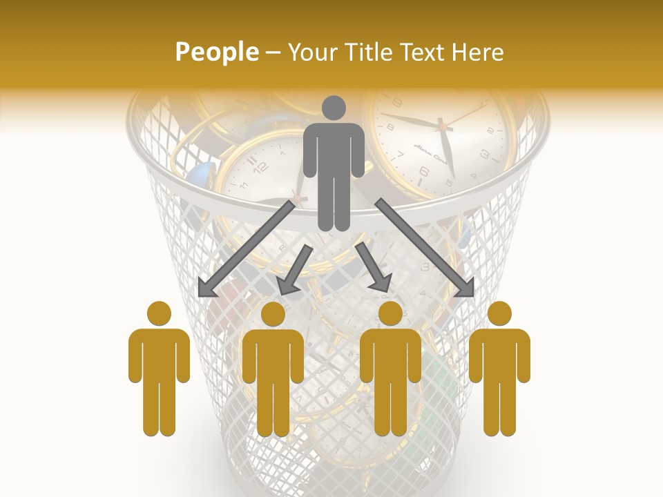 Stress Strategy Lost PowerPoint Template